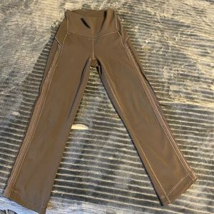 Lululemon Crop Gray Leggings size 2